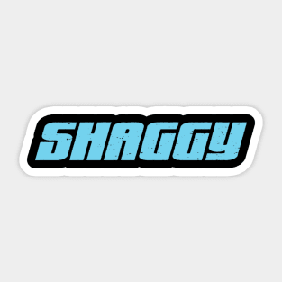 Shaggy Tibute Style Sticker